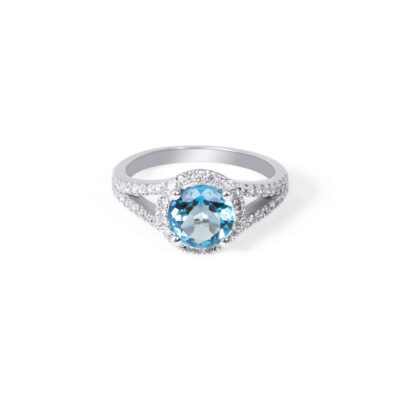 Diamond Ring | 0.27 Carats | 18K White Gold | Panos Melekkis Jewellery, Limassol Cyprus