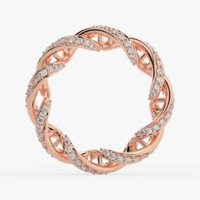 Quantum Love Pendant with Diamonds