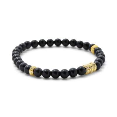 Pantheon Collection Beads Bracelet in Gold