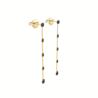 Back in Black Earrings