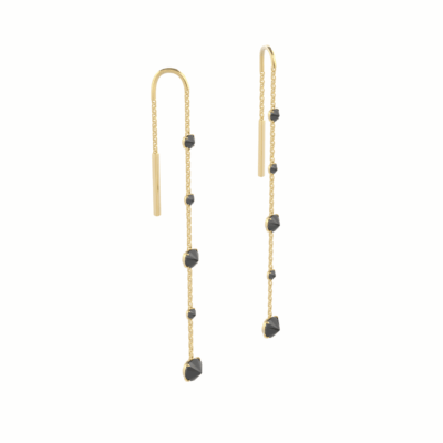 Back in Black Earrings