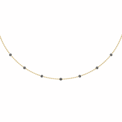 Back in Black Necklace