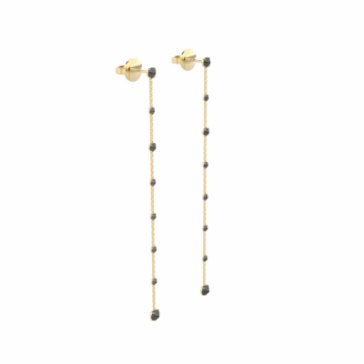 Back in Black Earrings