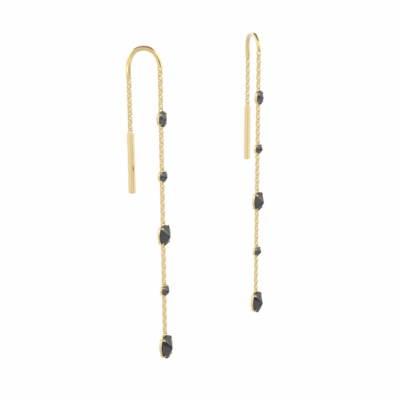 Back in Black Earrings