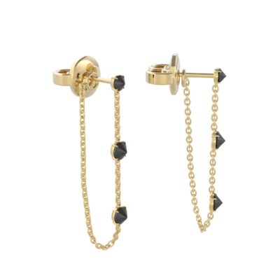 Back in Black Earrings