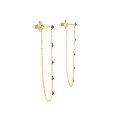 Back in Black Earrings