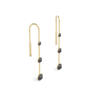 Back in Black Earrings