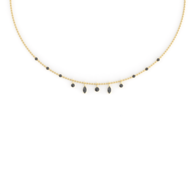 Back in Black Necklace