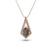 18k Gold Necklace with Rough & Brown Diamonds | Panos Melekkis Jewellery, Limassol Cyprus