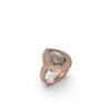 18k Gold Ring with Rough & Brown Diamonds | Panos Melekkis Jewellery, Limassol Cyprus