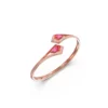 Geo Collection Bracelet in Rose, White, Yellow gold & Pink Sapphire | Panos Melekkis Jewellery, Limassol Cyprus