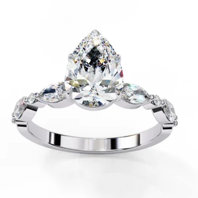 Engagement Ring LR14073 | Panos Melekkis Jewellery, Limassol Cyprus
